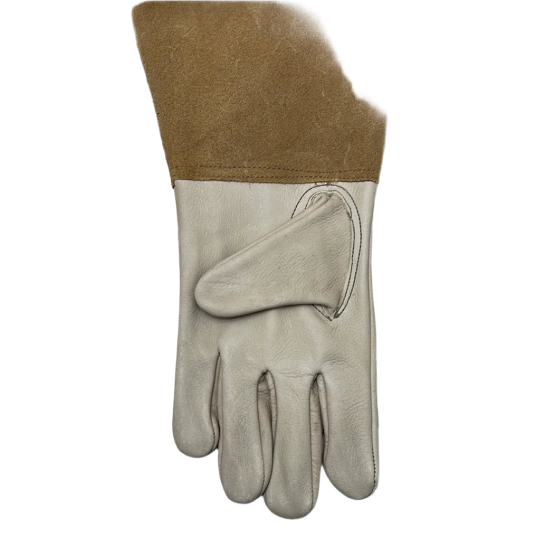 Lemon Cowhide Gloves Small