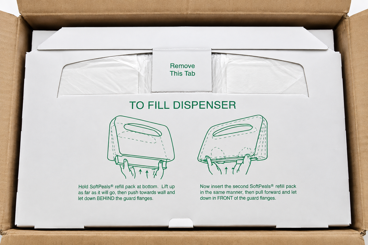 SierraSoft SP-5000S Toilet Seat Covers - 5,000 Count Case