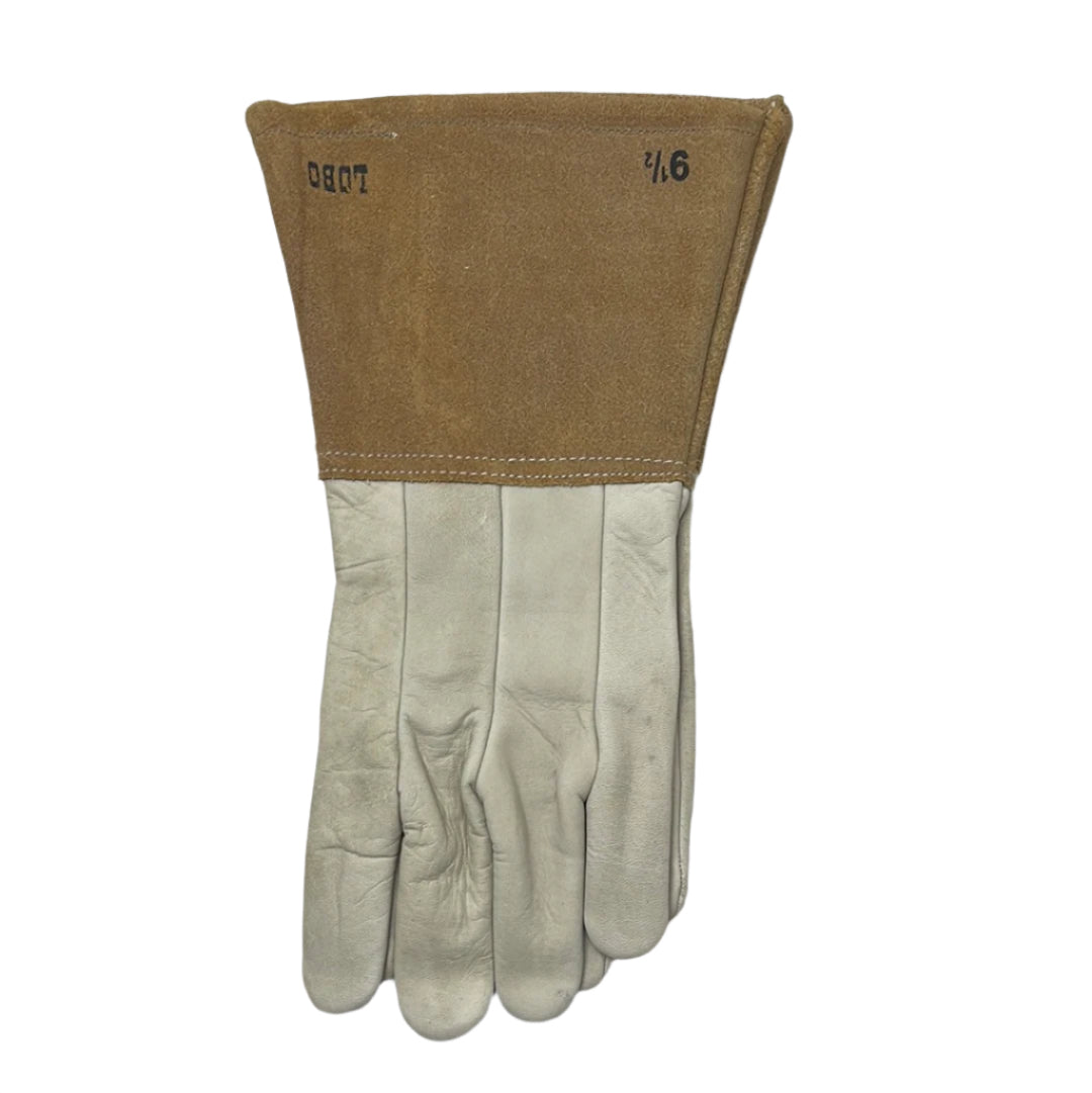 Lemon Cowhide Gloves Size 9.5