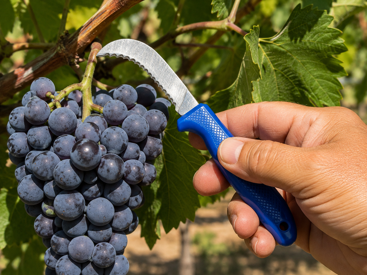 3'' Serrated Grape Harvest Knife