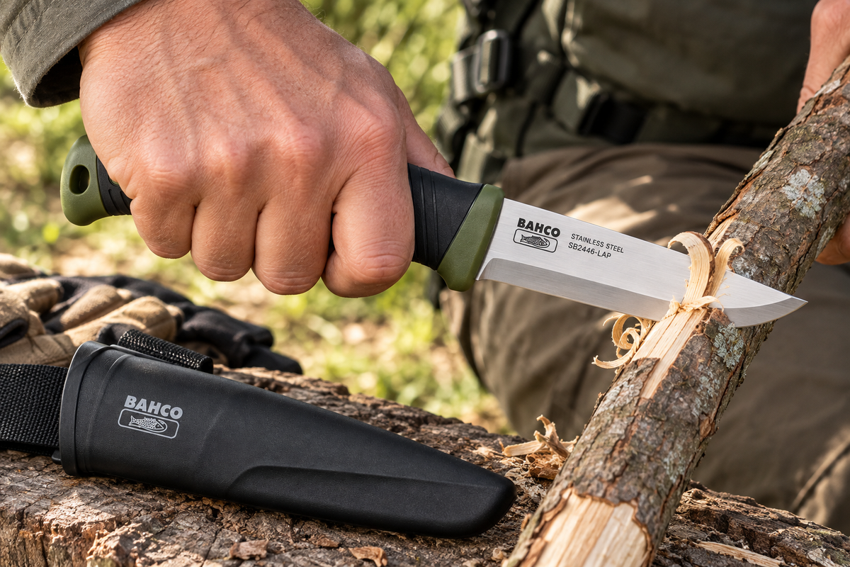 Bahco SB2446-LAP Tradesman Laplander knife with Sheath