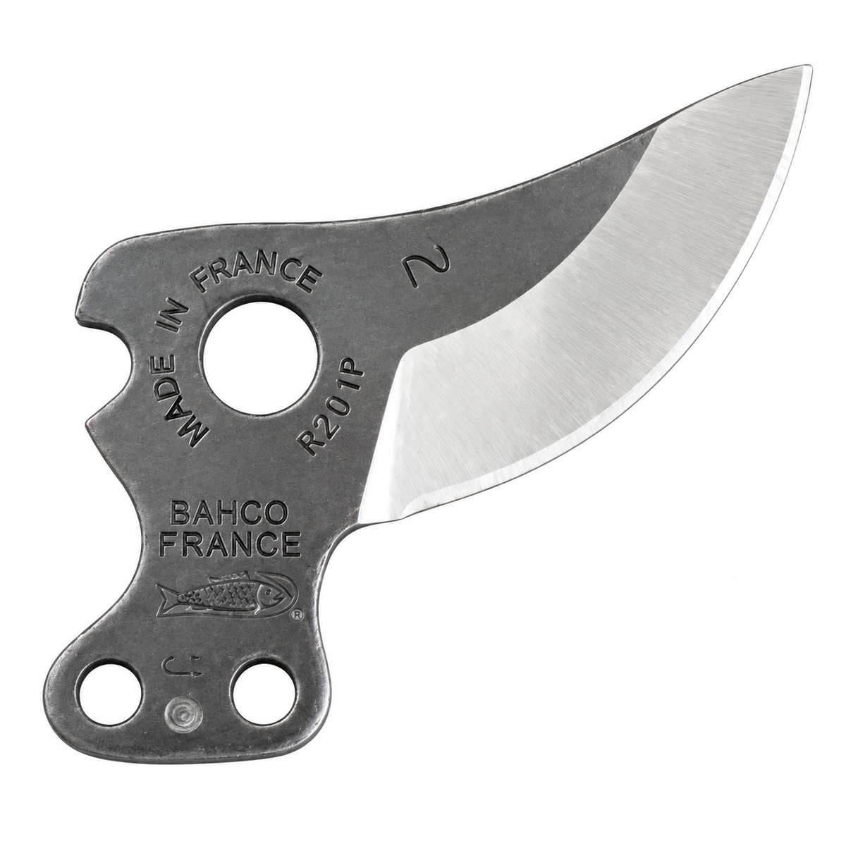 Bahco R201P replacement blade on white background, view 3