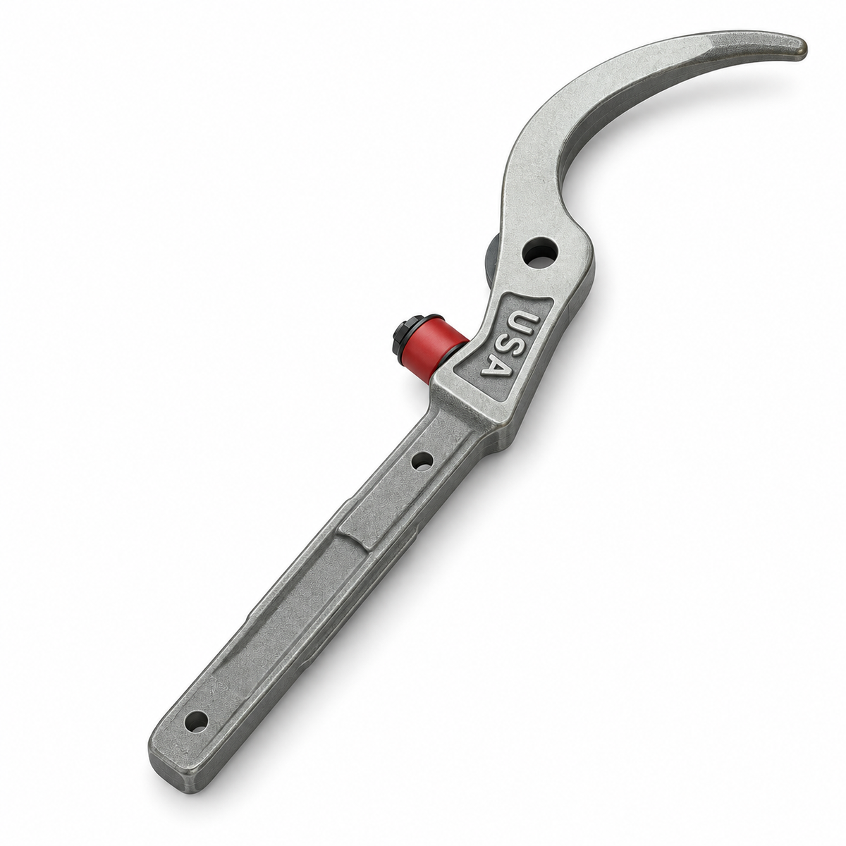 Hickok 605 hook and red bumper from an alternate angle