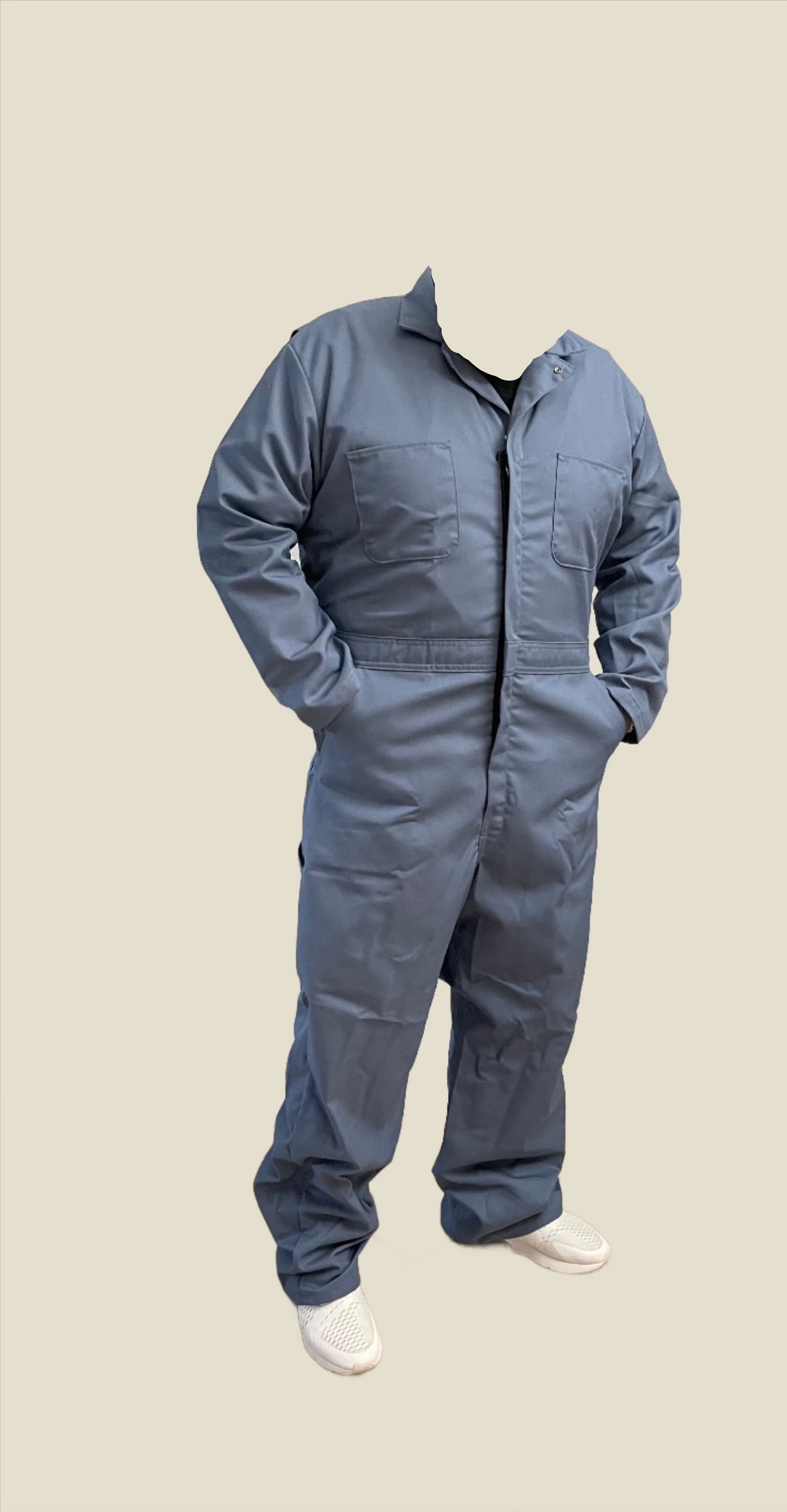 Post-Blue Coverall 50