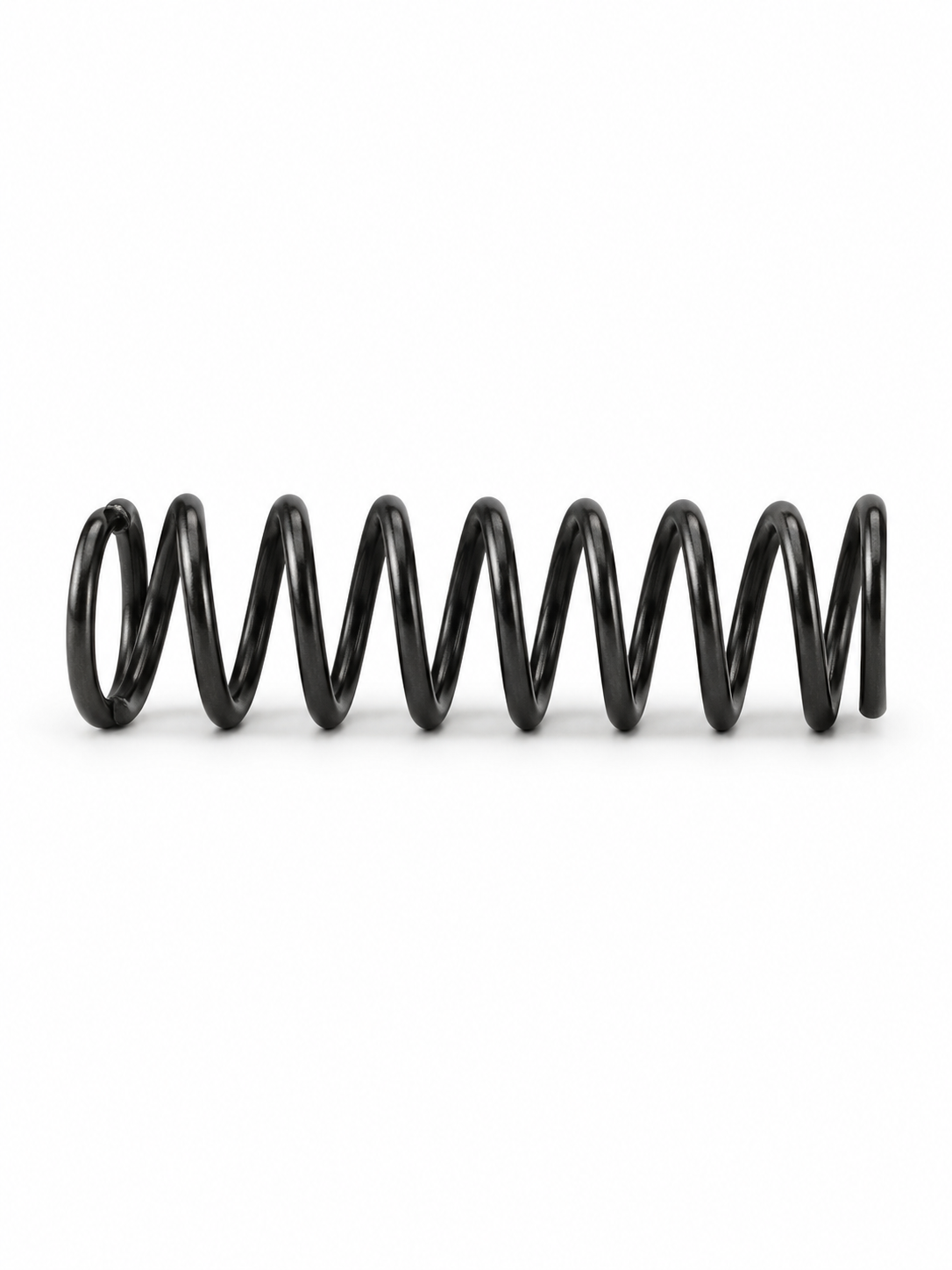 Replacement compression spring coil and end detail