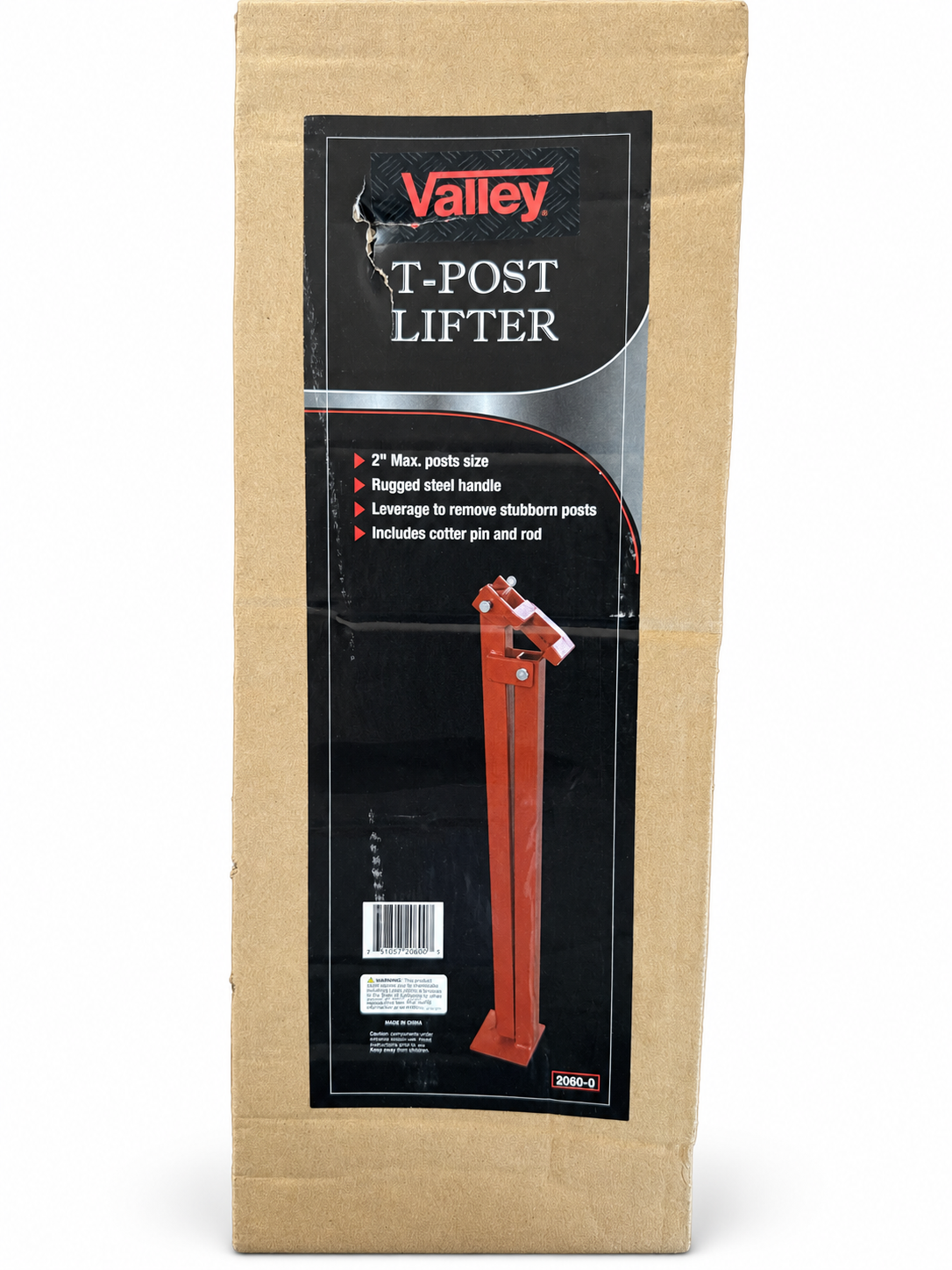 Valley 2060-0 T-post lifter packaging on white background
