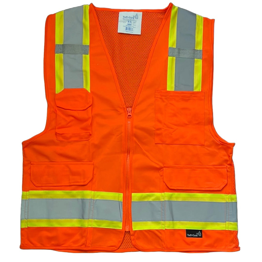 Class II Orange Vest Large