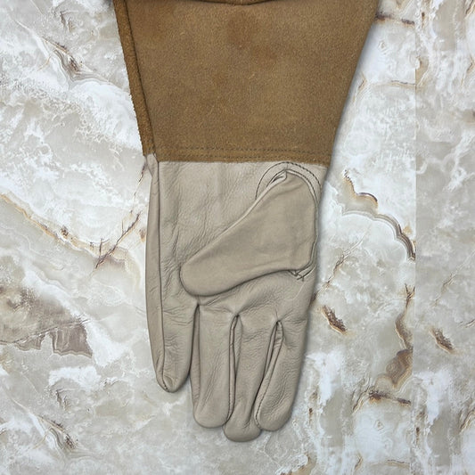 Lemon Cowhide Gloves Size 9.5