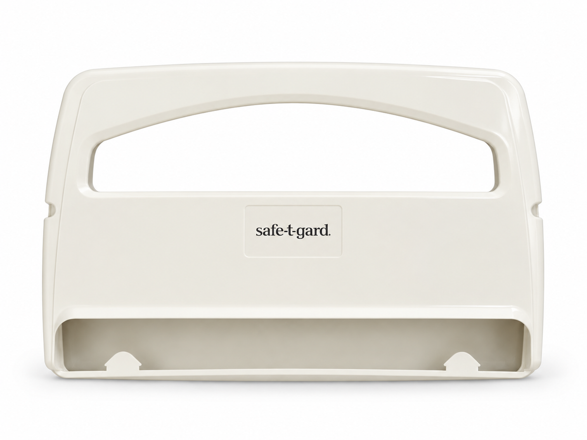 Georgia-Pacific 57710 Safe-T-Gard 1/2-Fold Toilet Seat Cover dispenser - White
