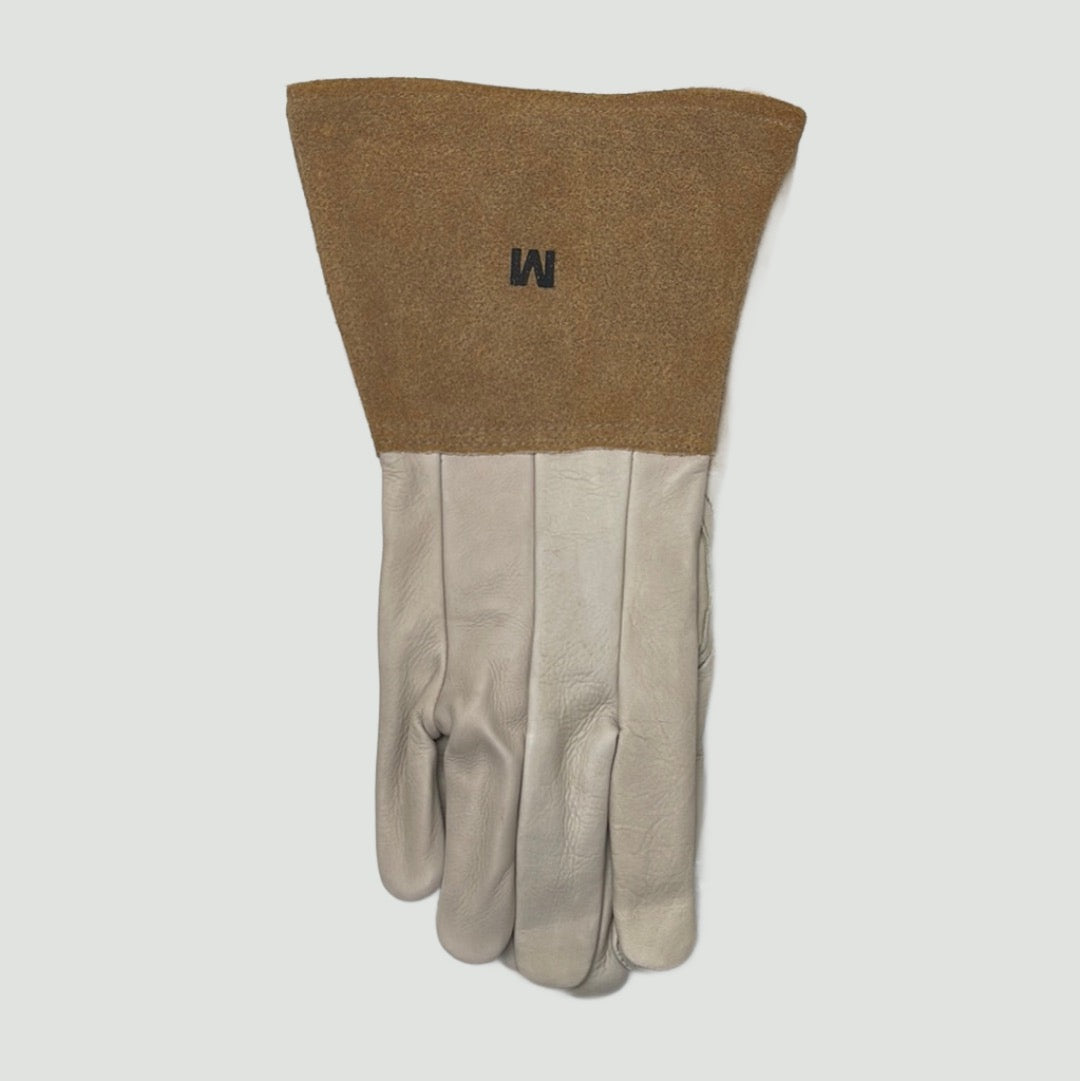 Lemon Cowhide Gloves Medium