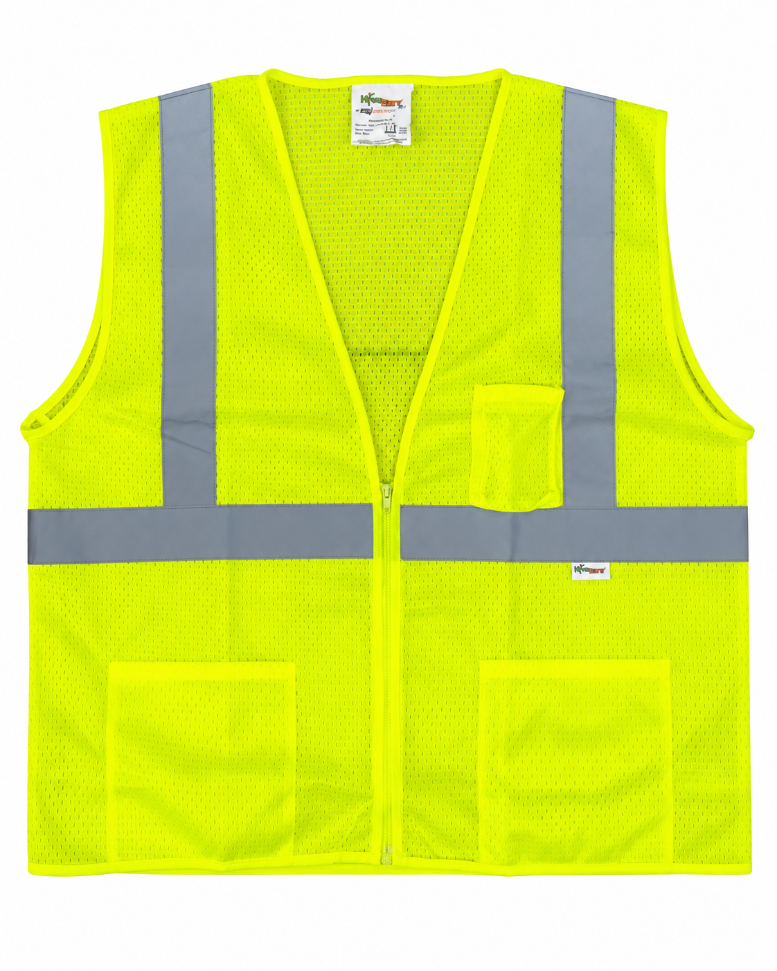 HiVizGard C16003G Class 2 High-Visibility Mesh Safety Vest