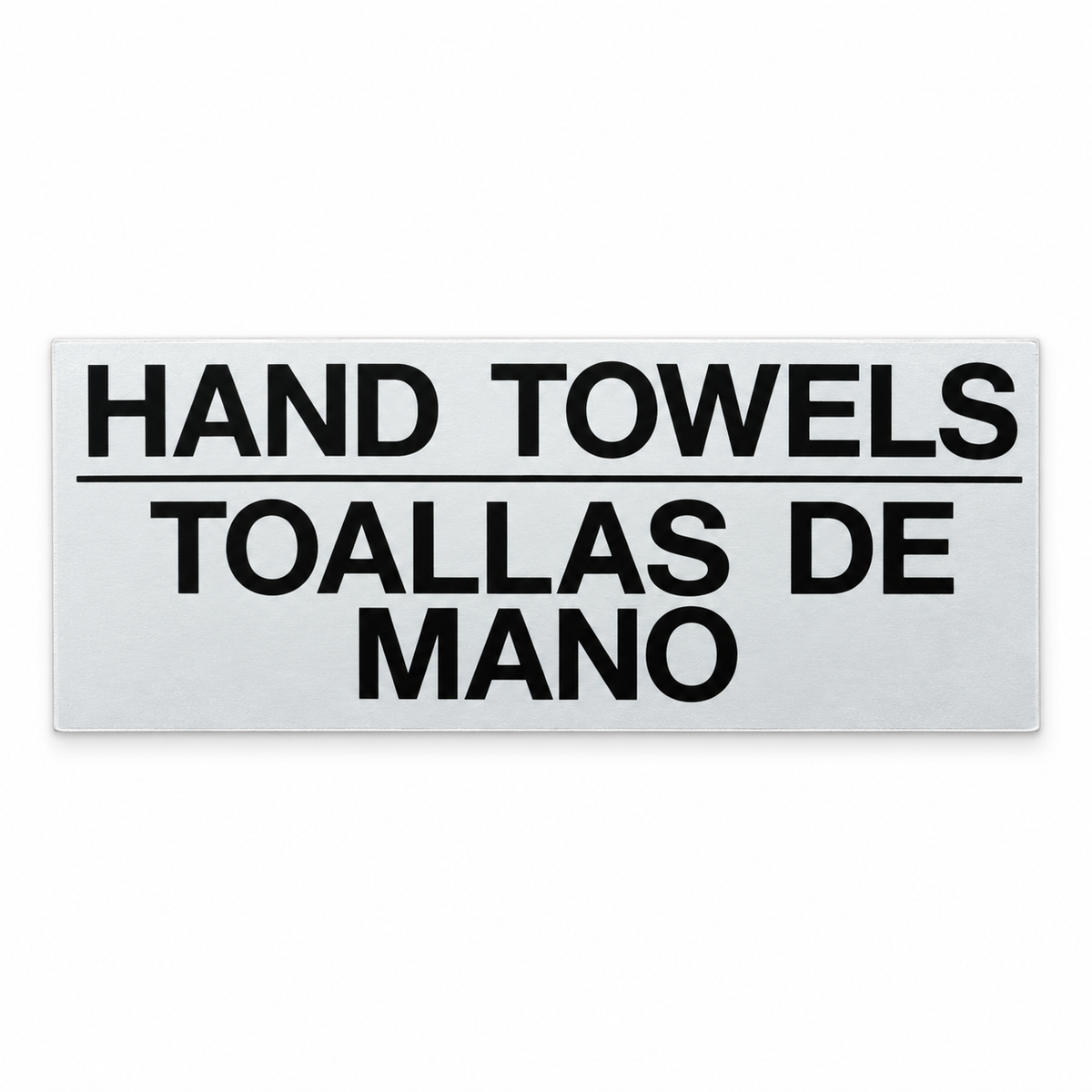 Hand Towels / Toallas De Mano Decal