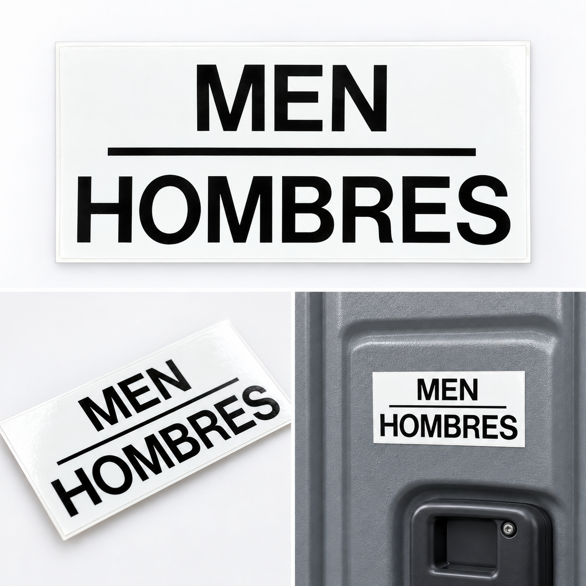 Men / Hombres Decal
