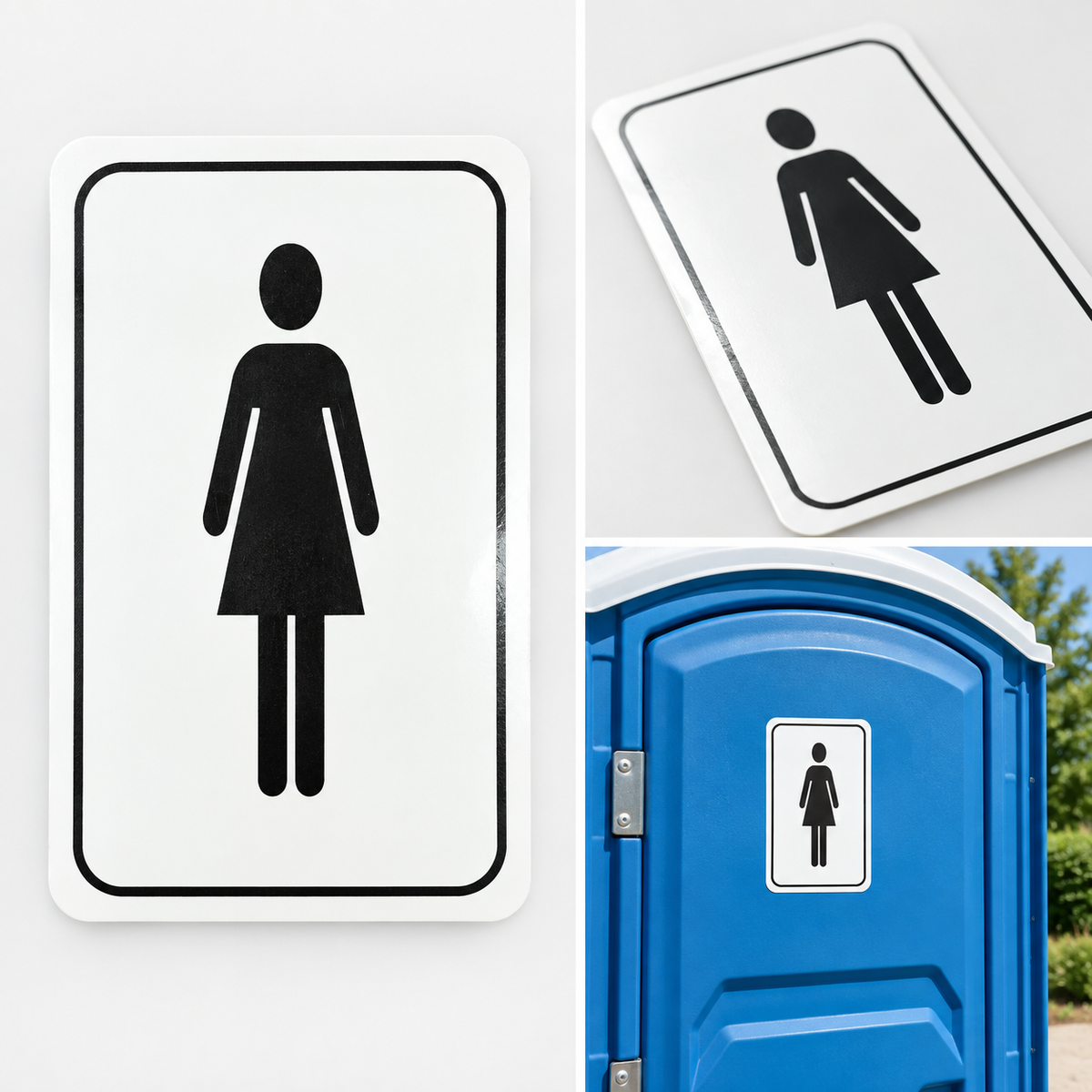 Women Restroom Symbol Decal