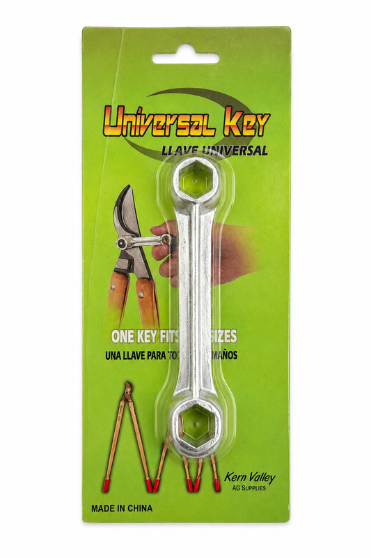 Universal 10-Size Bolt Key Wrench