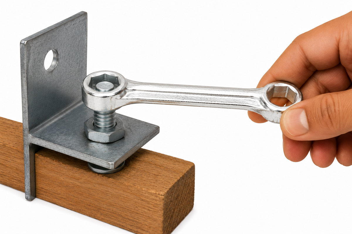 Universal 10-Size Bolt Key Wrench