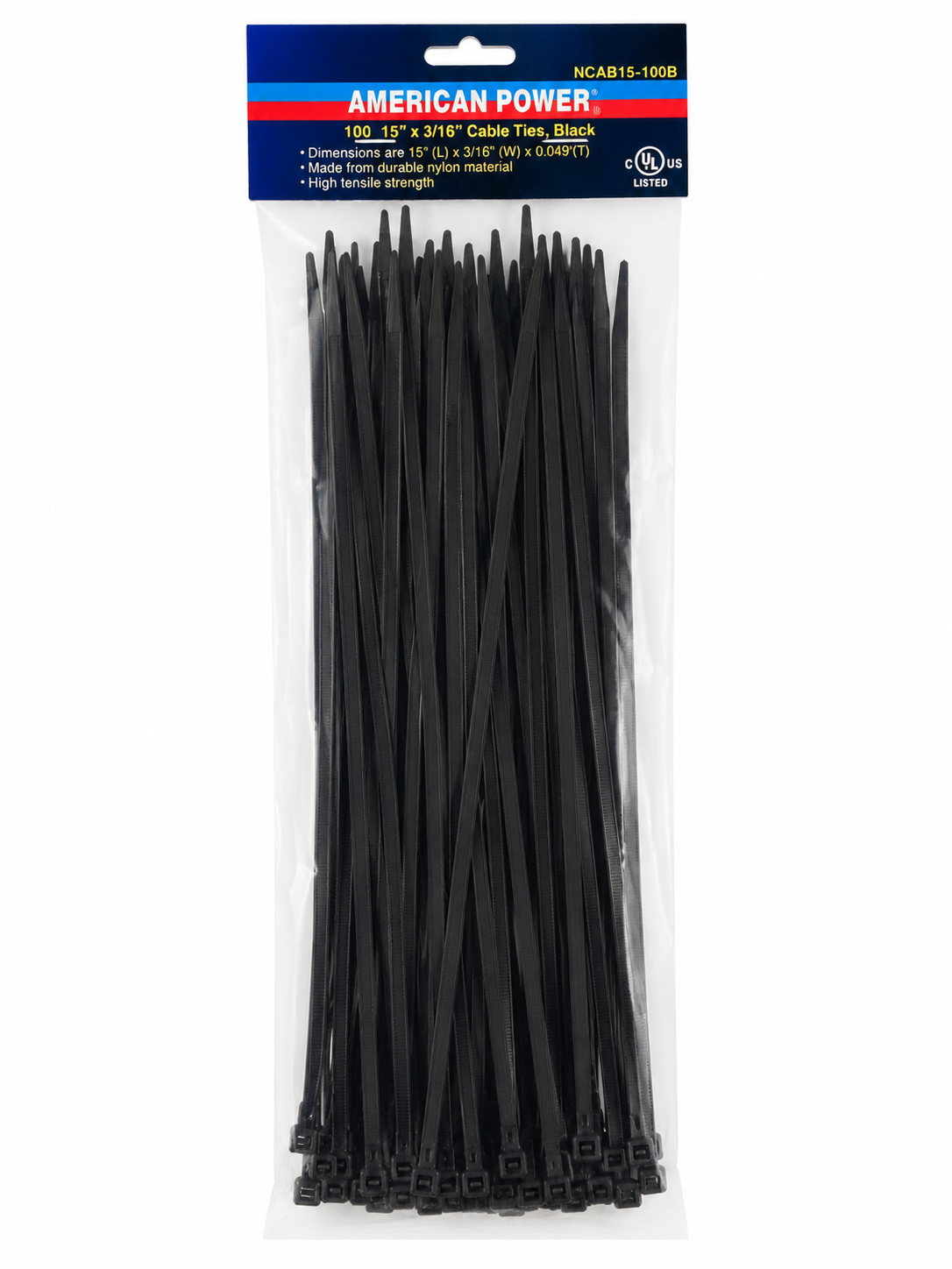 Bridas de papel blanco de 7”