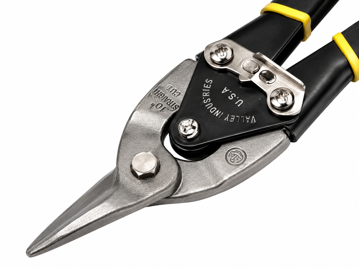 10'' Straight-Cut Aviation Tin Snips - Drop Forged Steel