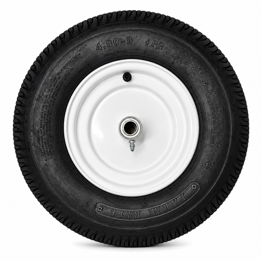 4.80-8 Farm Rite Trailer Tire & Wheel Assembly - 4 Ply