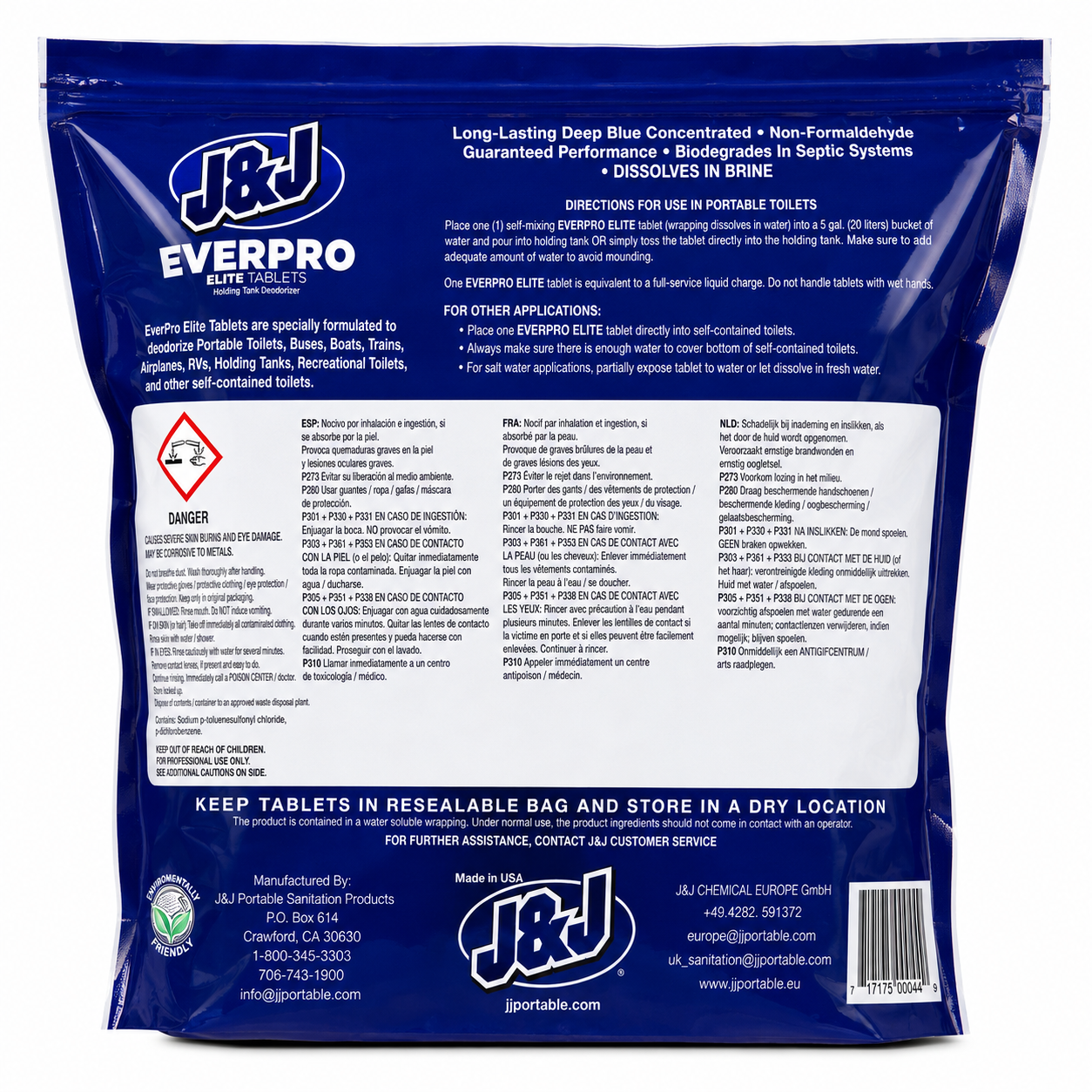 EverPro Silver Holding Tank Deodorant Tablets - 55 Count