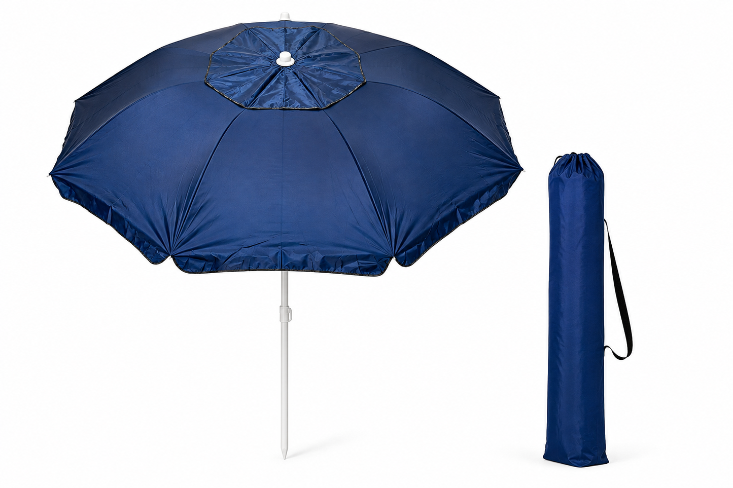 UVGS UM32-B 200cm Outdoor Shade Umbrella - Blue