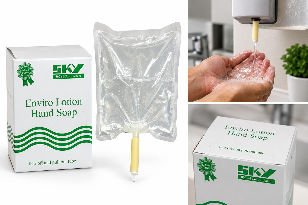 Enviro Fragrance-Free Lotion Hand Soap 800 mL - Item 7033