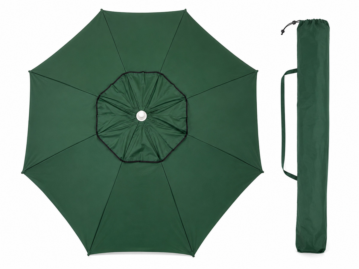 UVGS UM32-G 200cm Outdoor Shade Umbrella - Green