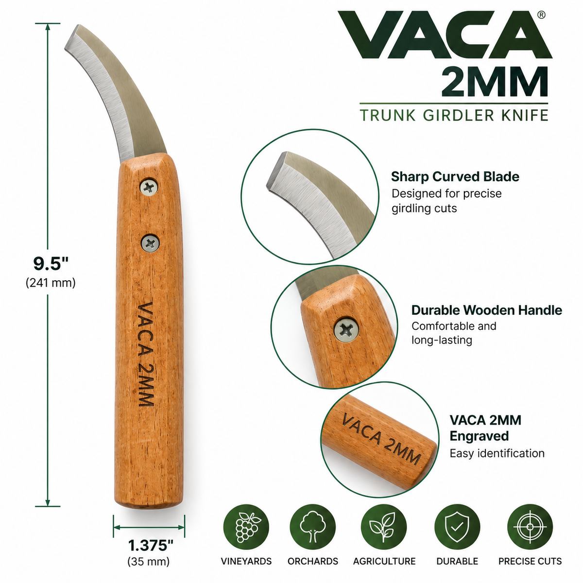Cincha para troncos Vaca 1/4 (5603TR)