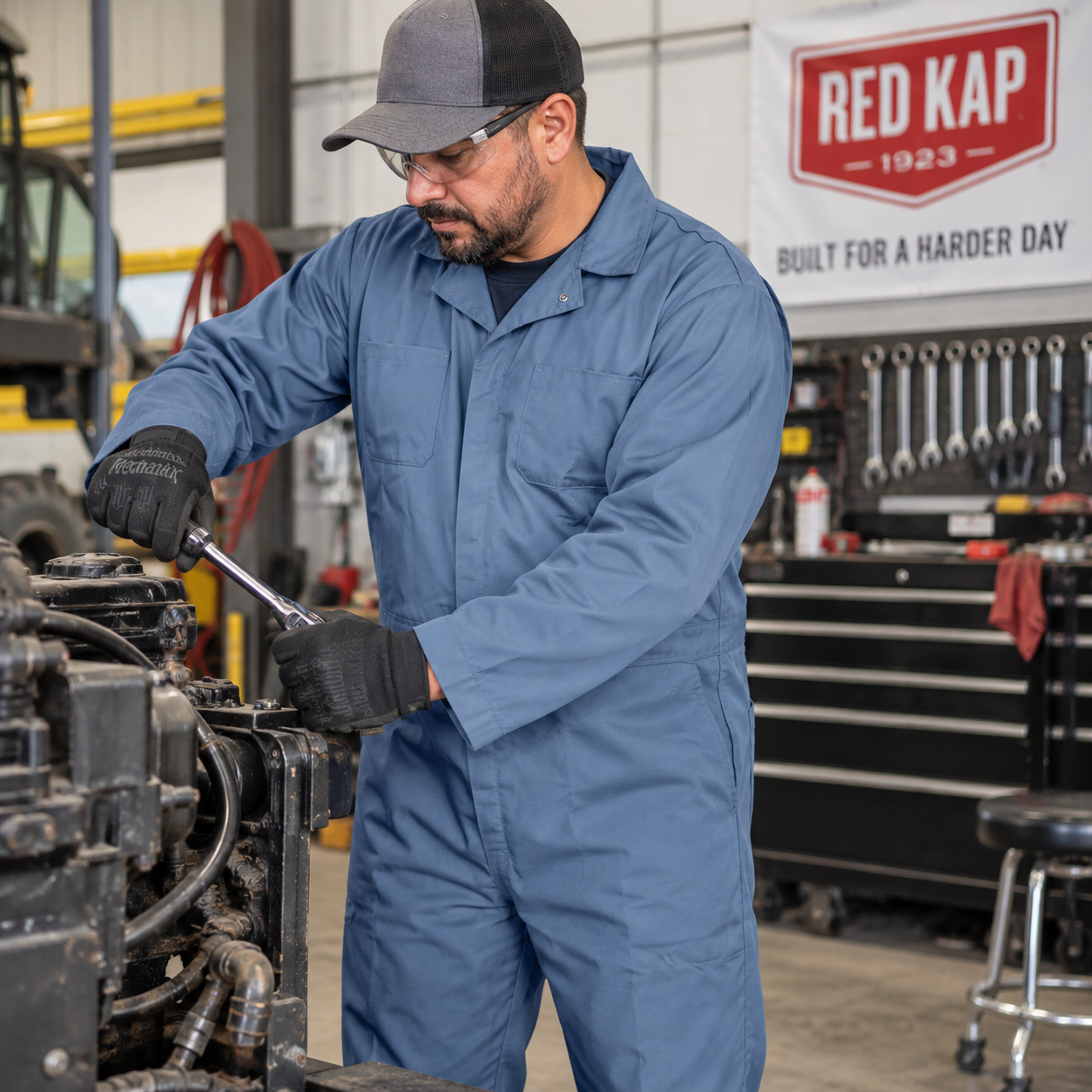 Red Kap CT10 Twill Action-Back Coverall