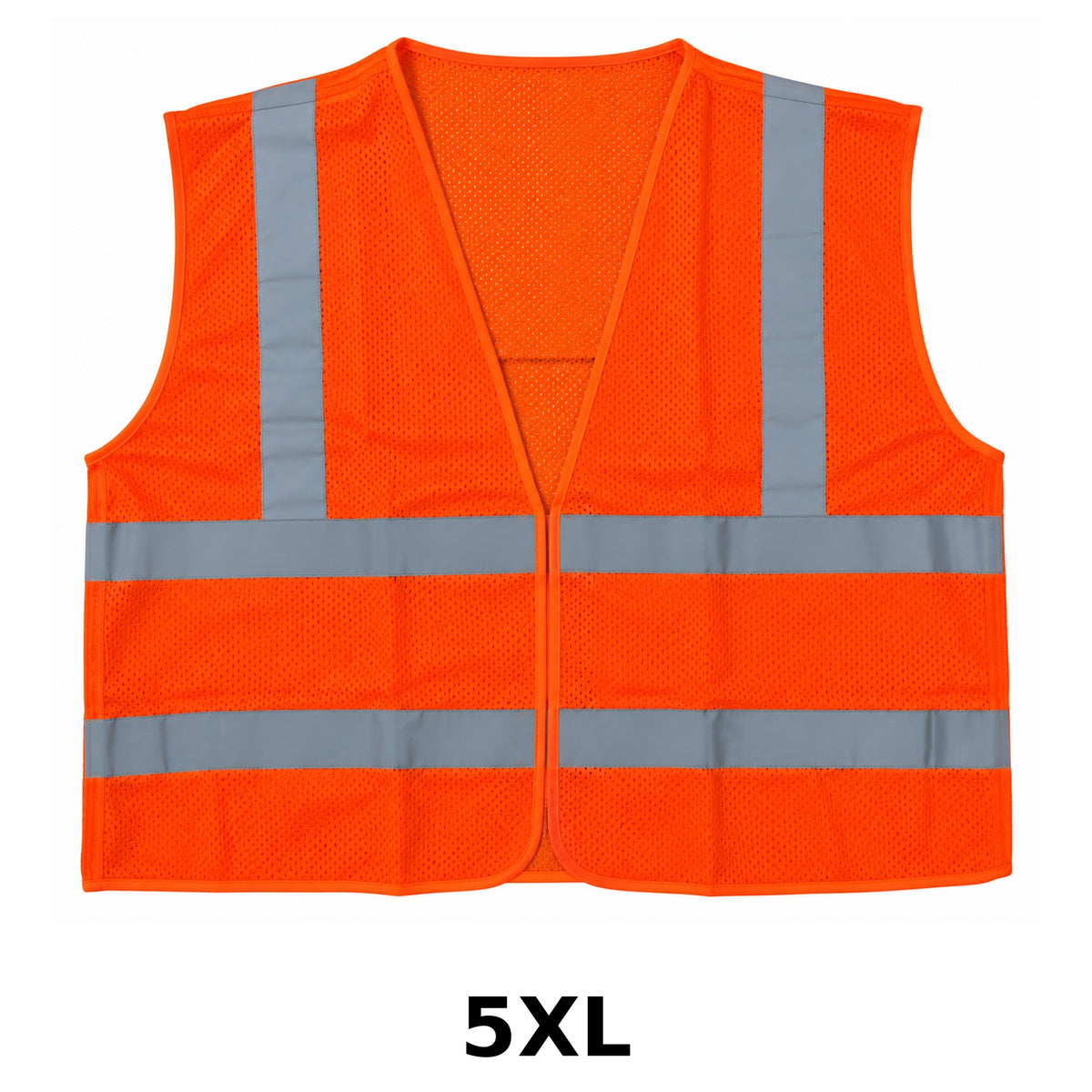 HiVizGard C16005F 5-Point Breakaway Class 2 Safety Vest – Orange