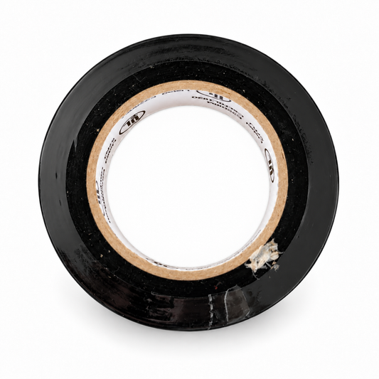 AE PRO USA 93320 black electrical tape roll on a white background