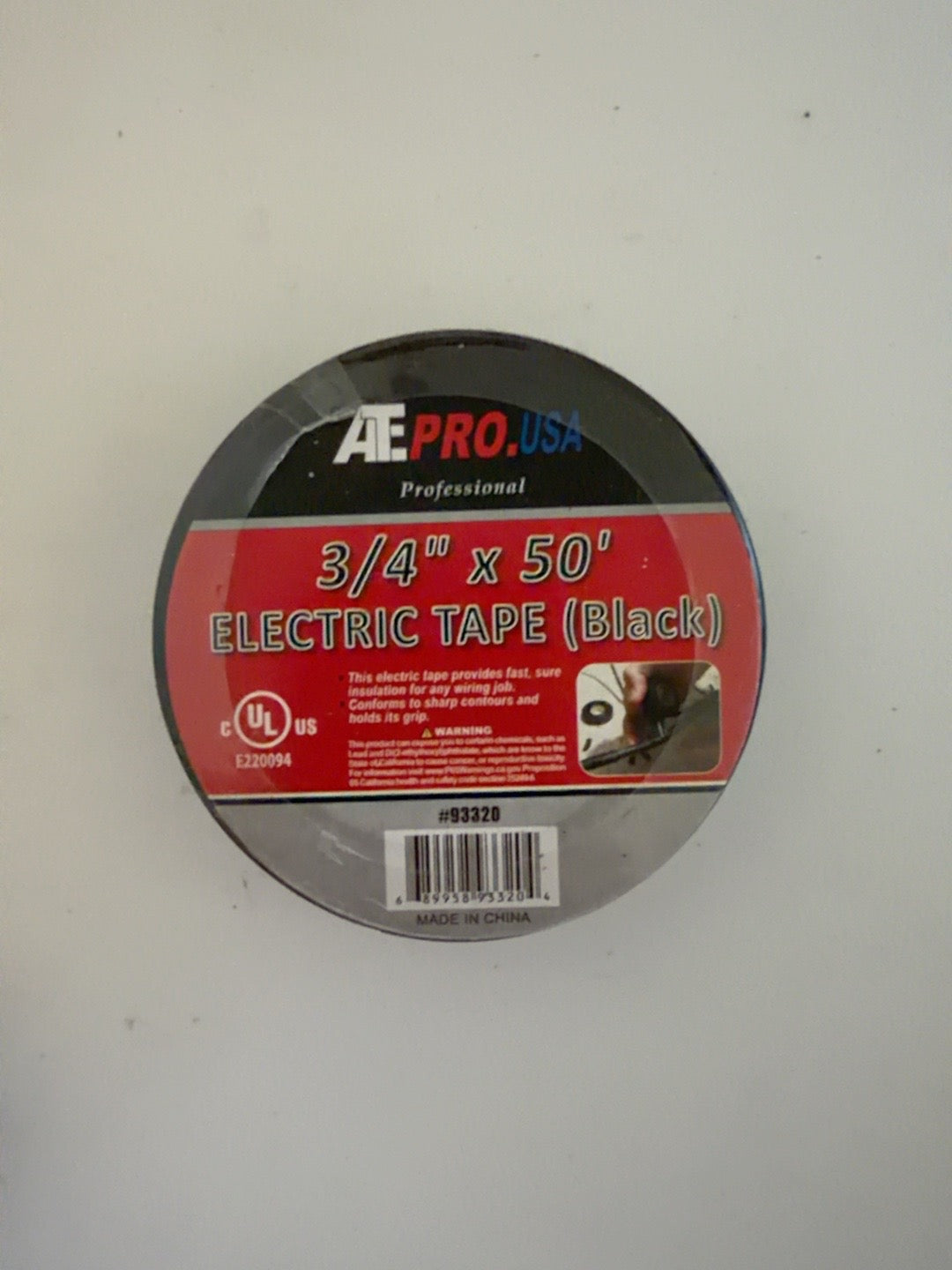 Original AE PRO USA 93320 package photograph showing the manufacturer's label