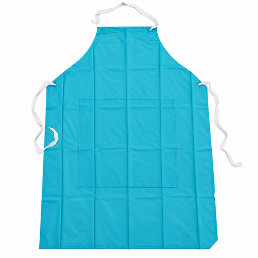 Blue PVC Protective Apron with Stomach Patch – GS8203548 – Default Title – photo 1
