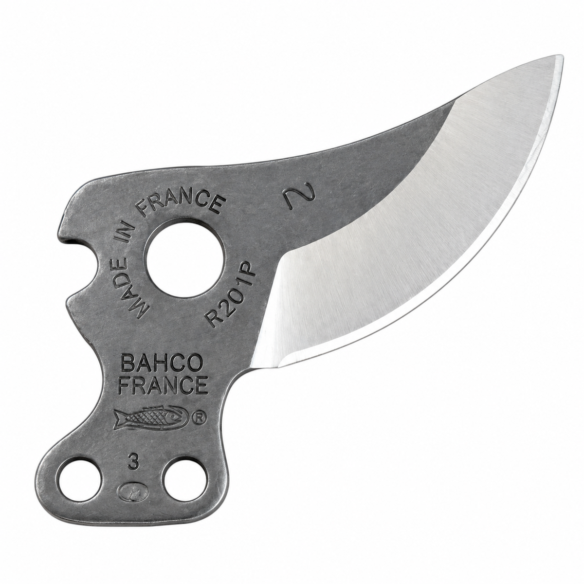 Bahco R201P replacement blade on white background, view 1