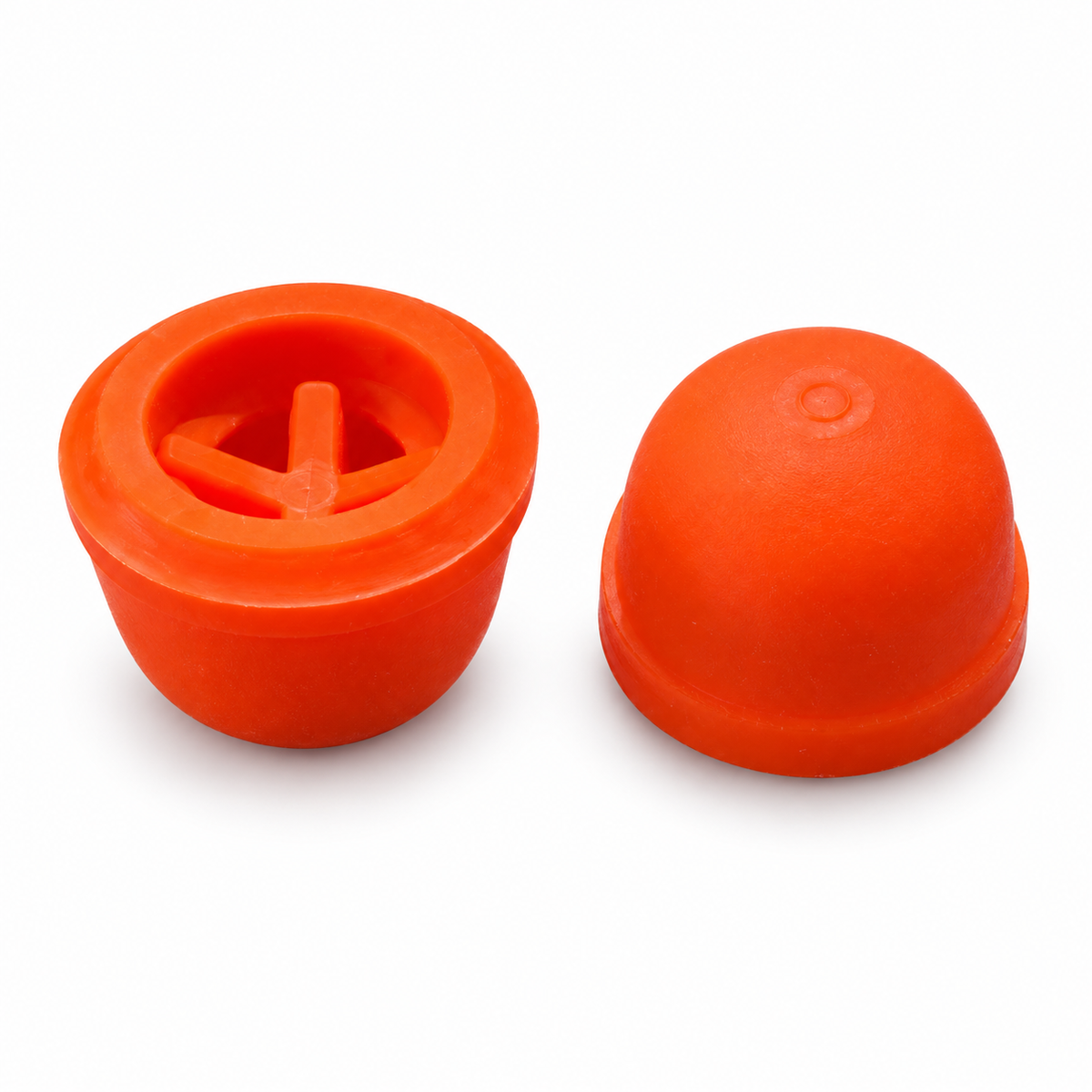 Bahco R516V original orange buffer pair showing top and underside