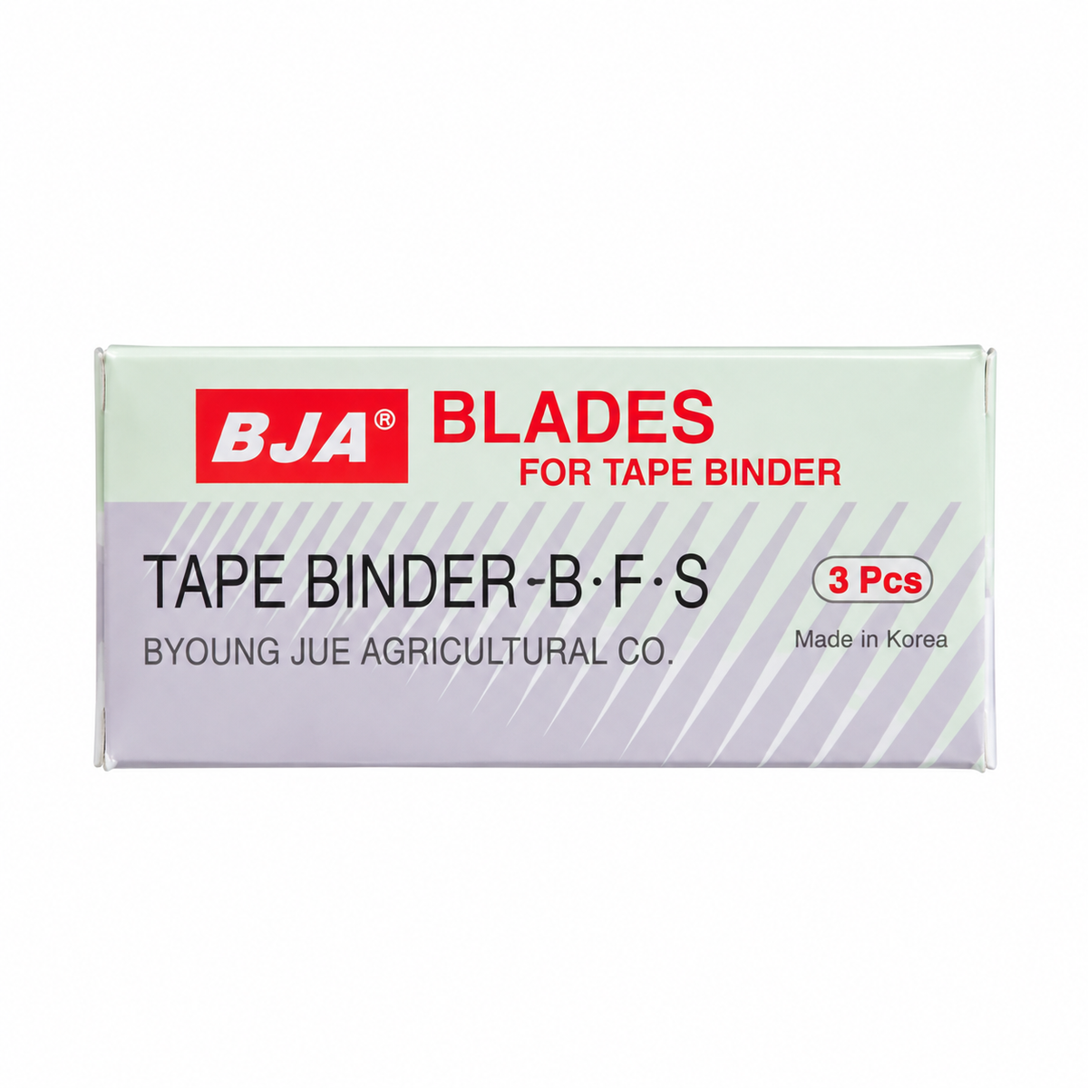 B.JA Tape Binder Replacement Blades – 3 Pack — bja0 on white background