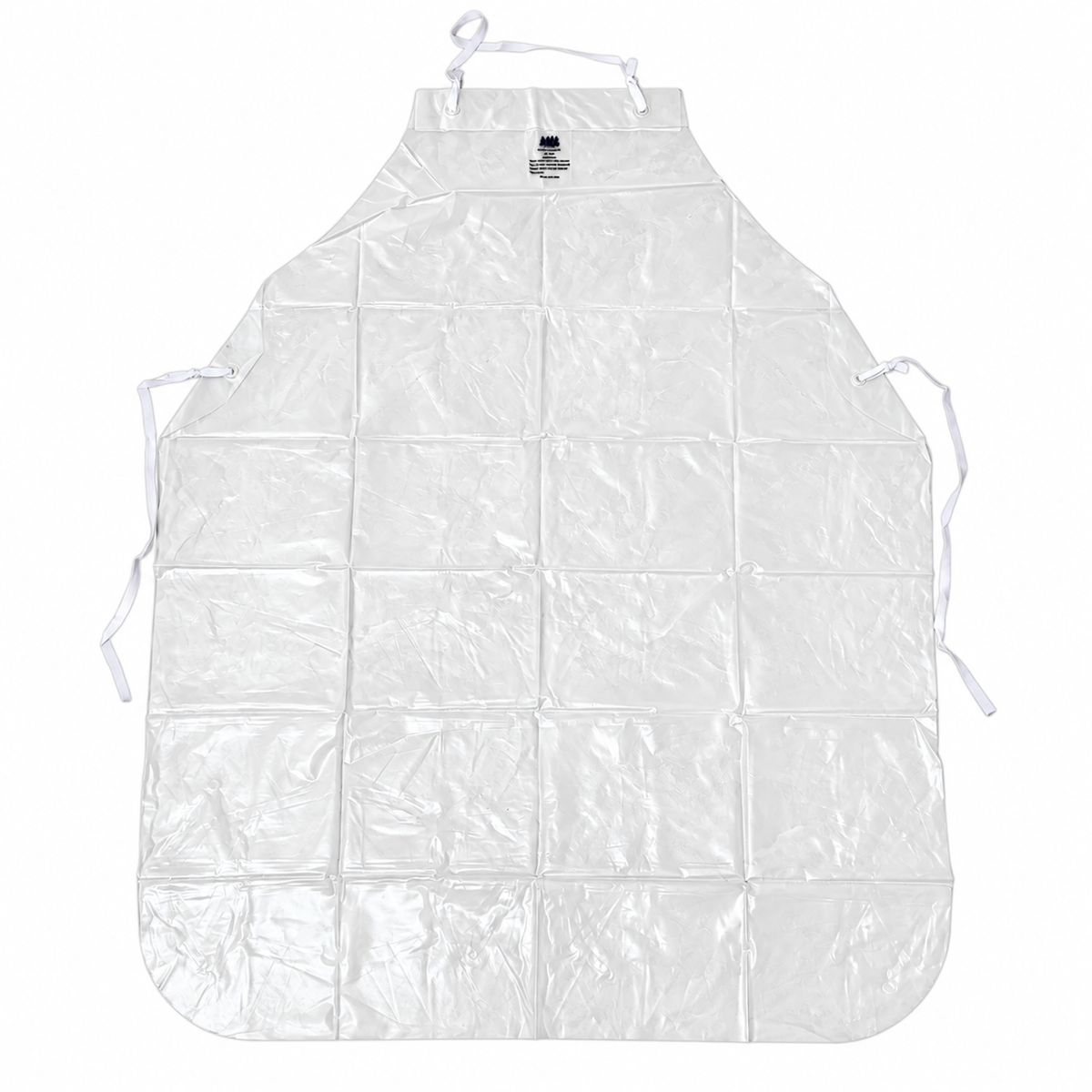 Clear PVC apron, 10 mil, 35 by 45 inches, outside packaging