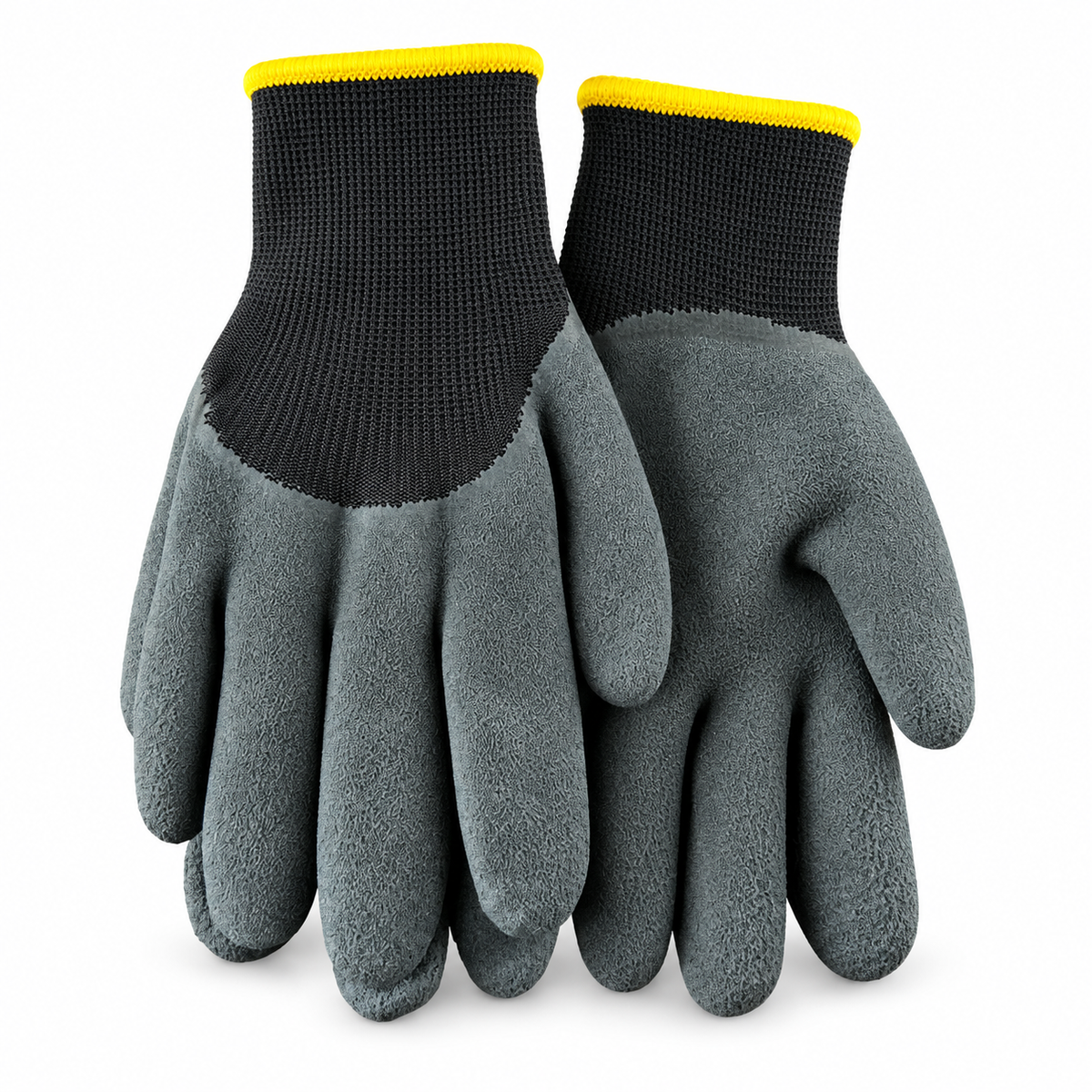 Diesel Production thermal winter work gloves with latex foam coating