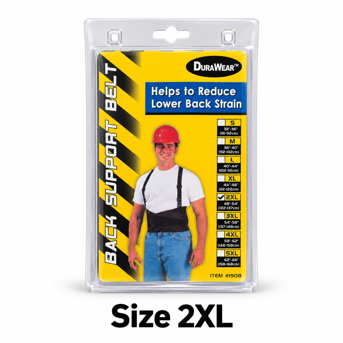 DuraWear back support belt size 2XL