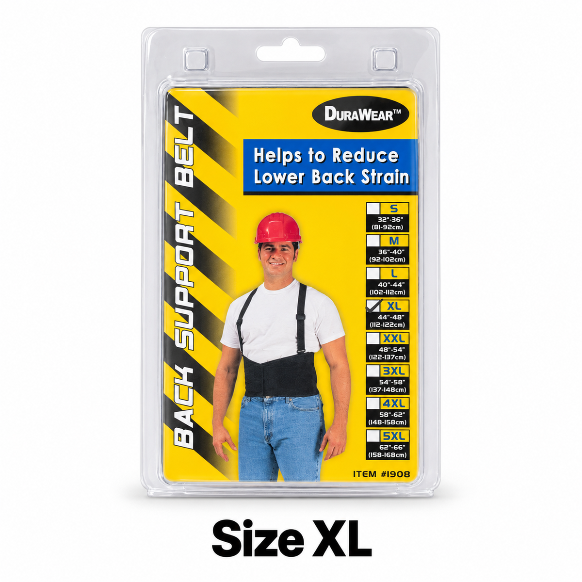 DuraWear back support belt size XL
