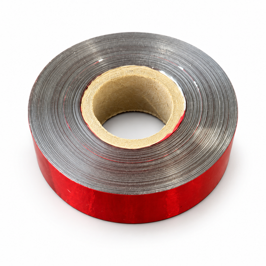 Reflective Bird Scare Tape Red/Silver 1'' x 500 ft