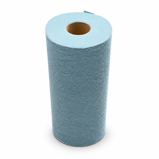 Blue Shop Towels - 100 Sheets per Roll, 9.4'' x 11''