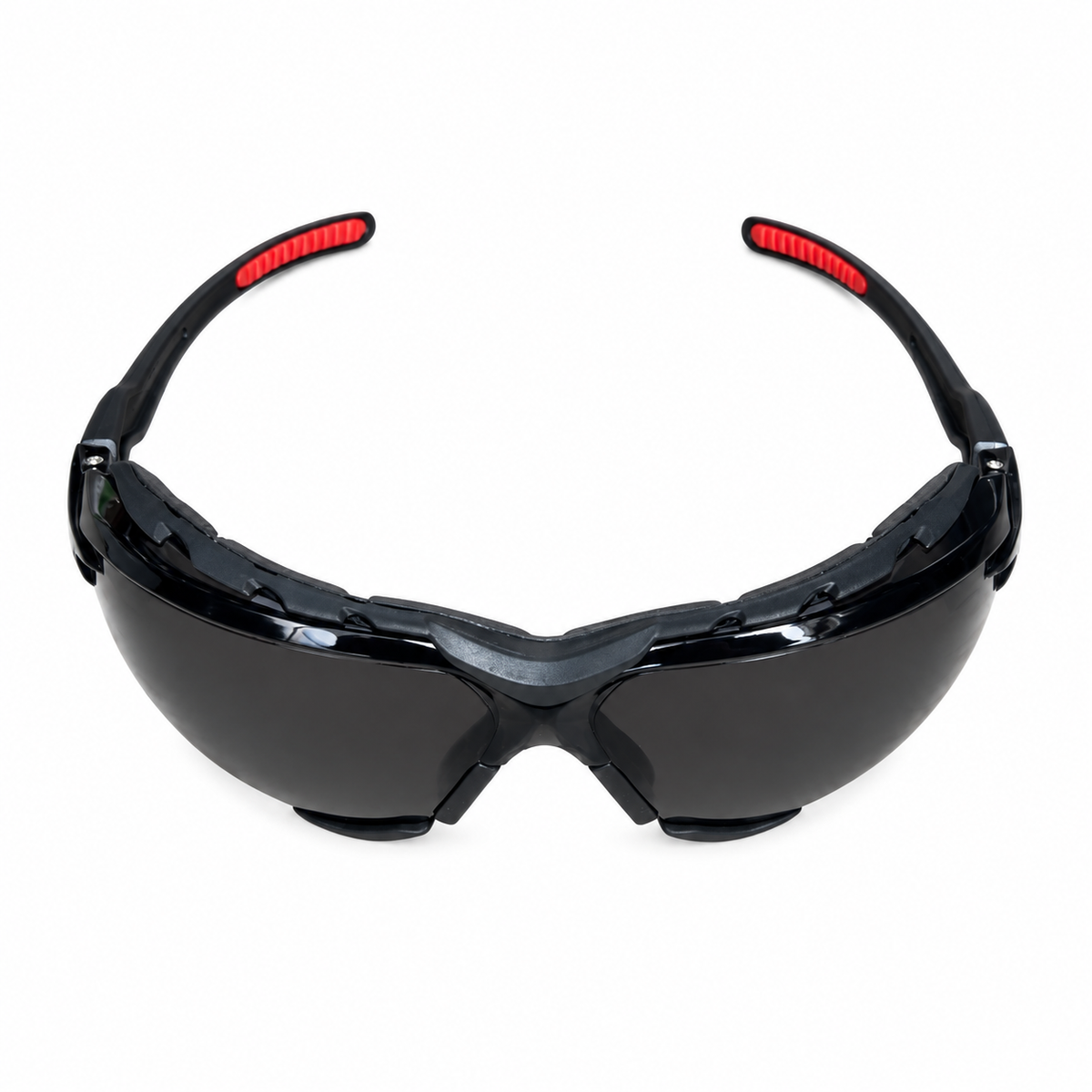 Falcon TF9500 smoked safety glasses with foam-lined gasket