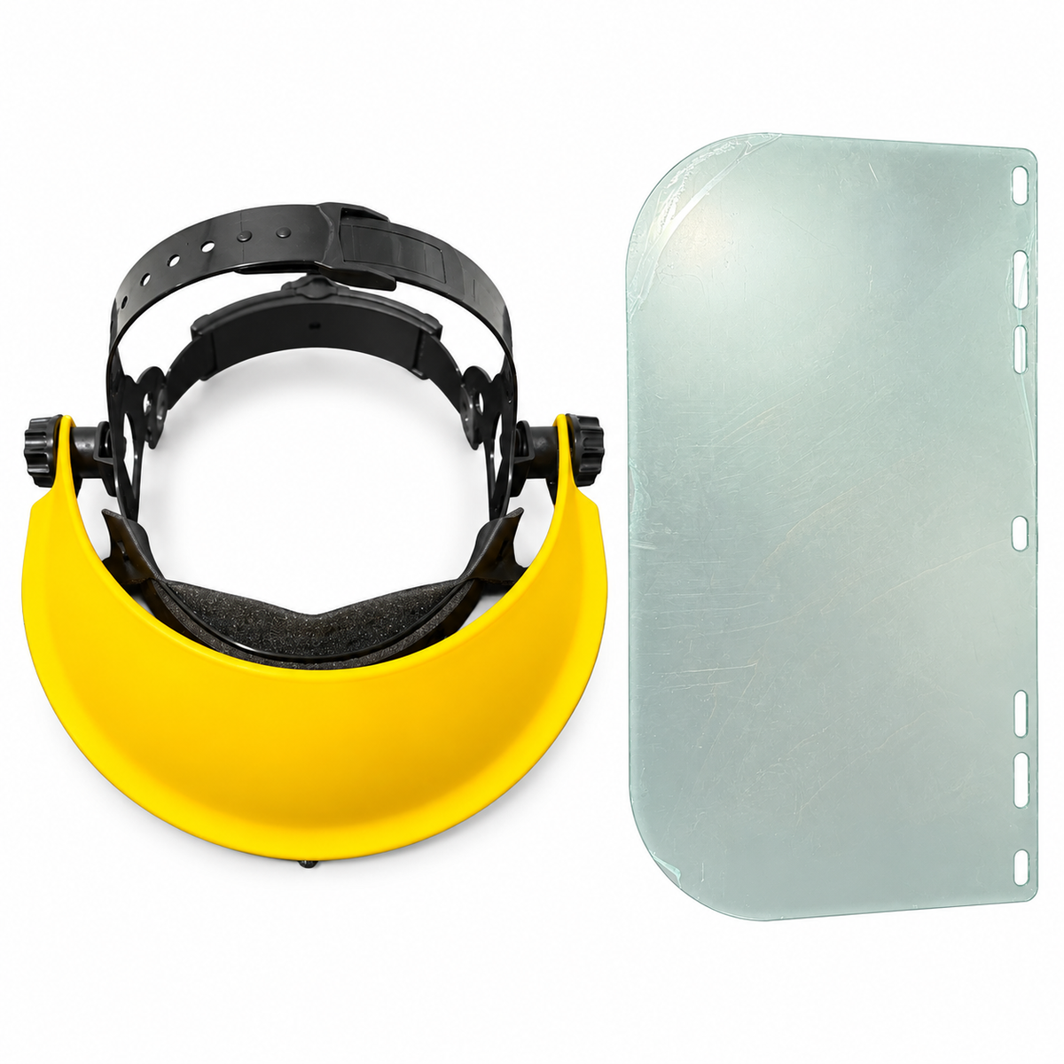 Liberty Safety face shield kit with headgear and clear visor supplied unassembled