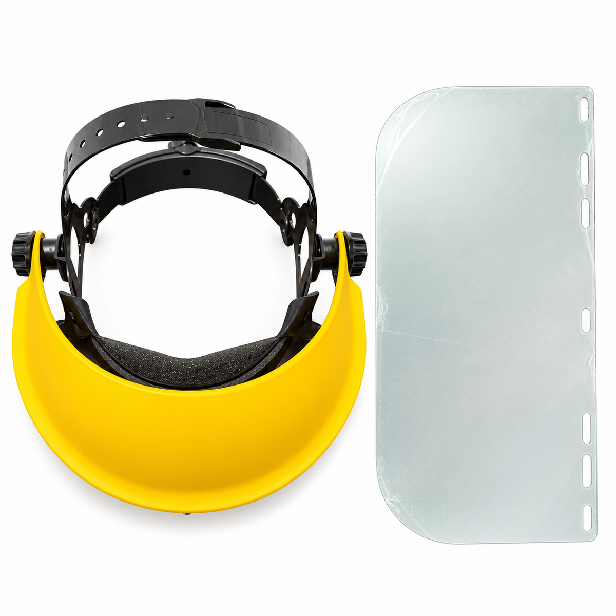 Liberty Safety face shield kit with headgear and clear visor supplied unassembled