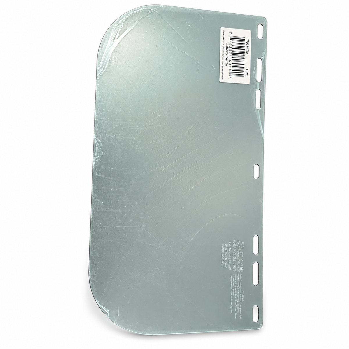 Liberty Safety 1701VCM clear replacement visor with protective film
