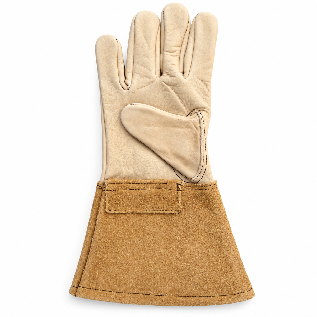 Lobo leather gauntlet gloves size 8.5