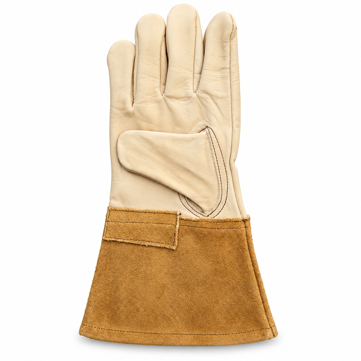 Lobo leather gauntlet gloves size 9.5