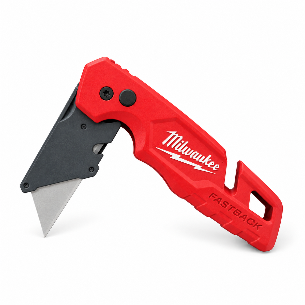 Milwaukee FASTBACK Folding Utility Knife 48-22-1501 – Quick Change on white background
