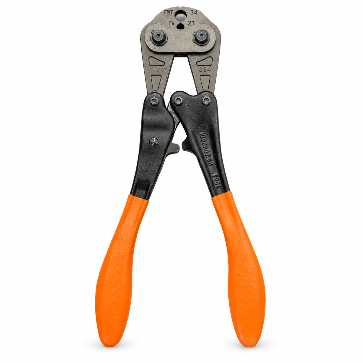 Nicopress 32-234 orange grip wire sleeve crimper - primary product photo